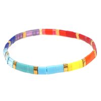 Fashion Beaded Contrast Color Bracelet Simple Bracelet Retro Bracelet main image 2