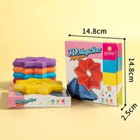 Decompression Magic Star Cube Octagonal Meteor Three-dimensional Children's Toy main image 5