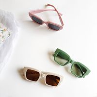 Nueva Pequeña Cara Retro Europa Y América Moda Todo-juego Gafas De Sol De Marco Cuadrado Personalizado Ins Estilo Hombres Y Mujeres Gafas De Sol main image 4