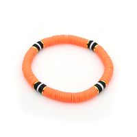 Fashion Trendy  Vacation Beach Style Color Soft Ceramic Letters Bracelet Female Jewelry Nihaojewelry Wholesale sku image 23