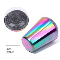 Fashion Simple Geometric Colorful Nail Silicone Stamp sku image 1