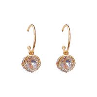 Pendientes Elegantes De Aleación De Cristal Brillante Para Mujer main image 5