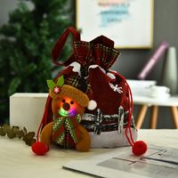 Creative Christmas Decoration Three-dimensional Doll Candy Tote Bag Wholesale Nihaojewelry sku image 69