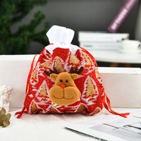 Creative Christmas Decoration Three-dimensional Doll Candy Tote Bag Wholesale Nihaojewelry sku image 76