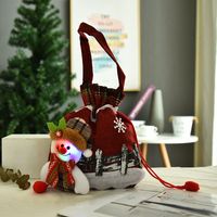 Creative Christmas Decoration Three-dimensional Doll Candy Tote Bag Wholesale Nihaojewelry sku image 67