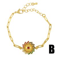 Bracelet Simple Ajustable En Forme De Serpent En Diamant sku image 3