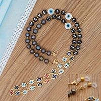 Simple Baroque Natural Freshwater Pearl Letter Necklace sku image 3