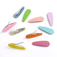 Fashion Cute Candy Color Macarons Colorful Frosted Hair Clip main image 3