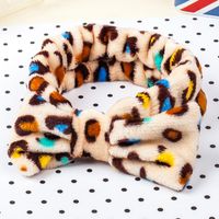 Korean New Winter Bow Towel Elastic Flannel Hairband For Women Wholesale sku image 8