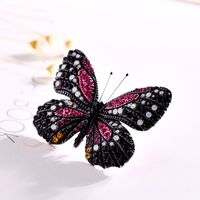 Korean Cartoon Enamel Colorful Butterfly Brooch Retro Fashion Pin Accessories sku image 4