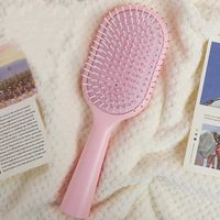Cute Candy Color Good-looking Portable Anti-static Large Size Comb sku image 1