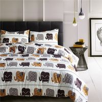 Ethnic Style Printing Quilt Cover Bedding Three-piece Set Wholesale Nihaojewelry sku image 83