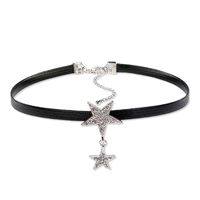 Star Choker Halskette Kragen Weiblich Schwarz Kurz Hals Schmuck Original Koreanischen Schlüsselbein Stern Sexy Den Gleichen Stil sku image 3