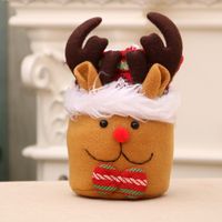 Christmas Simple Style Elk Cloth Party Gift Bags sku image 17