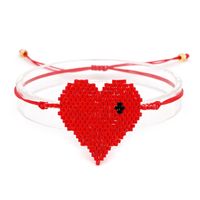 Valentine's Day Love Miyuki Rice Beads Bracelet sku image 4