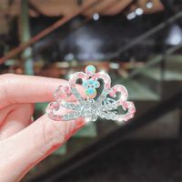 Épingle À Cheveux En Strass Coréen Peigne Diamant Couronne sku image 5