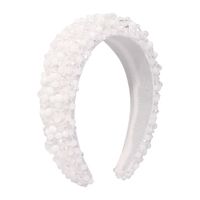 Fashion Thick Sponge Wide Brim Rhinestone Headband sku image 3