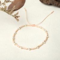 Bohemian Myuki Beads Handmade Woven Freshwater Pearl Rope Bracelet sku image 5