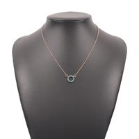 Collier De Diamants Colorés Créatifs Simples sku image 2