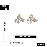 Barocke Perlenherz Fischschnur Ohrringe Großhandel Nihaojewelry sku image 2