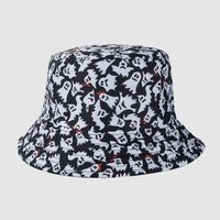2021 New Halloween Fisherman Hat Funny Trend Street Hat Sun Protection Hat Fashion Casual Pot Hat sku image 2