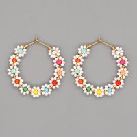 Cross-border Direct Supply Ins Special-interest Design Pastoral Style Earrings Trendy Design All-match Fashion Earrings Female Wholesale sku image 3