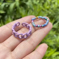 Wholesale Jewelry Color Rice Bead Alloy Ring Set Nihaojewelry sku image 16
