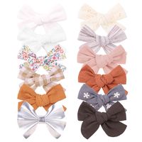 New Children's Hair Accessories Simple Bow Hairpin sku image 13