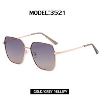 Gafas De Sol Para Mujer 2022 Nuevas Gafas De Sol Polarizadas De Moda Para Mujer Gafas De Sol De Borde Grande De Moda Para Exteriores sku image 2