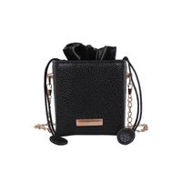 White Green Black Pu Leather Solid Color Square Evening Bags main image 4