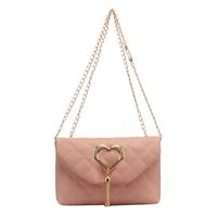 Fashion Heart Embroidered Small Wholesale Women's Shoulder Crossbody Bag sku image 2