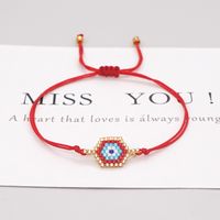 Lucky Eye Miyuki Beads Ethnic Style Hand-woven Bracelet Wholesale Jewelry Nihaojewelry sku image 3