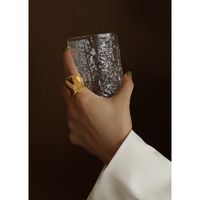 Mode Handgefertigten Ring Aus Titan-stahl sku image 3