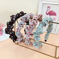 New Floral Fine Pleated Girl Fabric Fashion Headband Hair Accessories main image 1