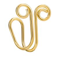 Simple Style Letter Copper Plating Nose Studs sku image 11