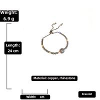 Fashion Geometric Rhinestone Artificial Gemstones Women's Bracelets sku image 4