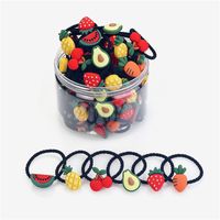 Cute Rubber Band Little Hair Ring Girls Hair Accessories 30 Pieces main image 2