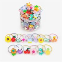 Cute Rubber Band Little Hair Ring Girls Hair Accessories 30 Pieces sku image 4