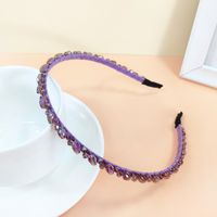 New Product Crystal Beaded Woven Headband sku image 5