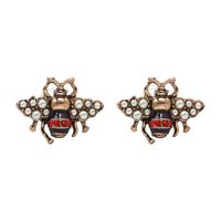 Jujia Neue Europäische Und Amerikanische Kleine Frische Ohrringe Honig Eingelegte Perlen Diamant Ohrringe Ohrringe Grenz Überschreiten Der E-commerce 51195 sku image 3