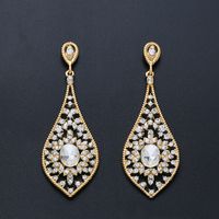 Imitated Crystal&cz Fashion  Earring  (alloy)  Fashion Jewelry Nhas0473-alloy sku image 2