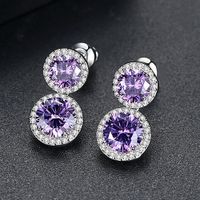 Alloy Simple Geometric Earring  (transparent-t01b01)  Fashion Jewelry Nhtm0656-transparent-t01b01 sku image 4