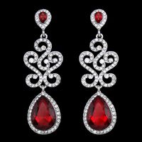 Alloy Fashion Geometric Earring  (red)  Fashion Jewelry Nhas0585-red sku image 4