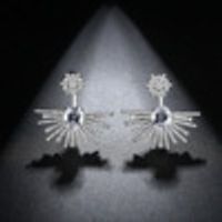 Alloy Fashion Geometric Earring  (platinum-t09i13) Nhtm0561-platinum-t09i13 sku image 2