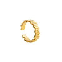 Wholesale Jewelry Geometric Twist Circle Glossy Open Ring Nihaojewelry sku image 12