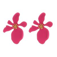 Simple Personality Three-dimensional Flower Earrings sku image 4