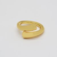 Fashion European Wide Women's Ring Brass Exaggerated Ring sku image 7