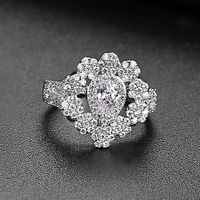 Jinse Jade Vorhang Ring Mode Koreanische Version Der Größe Einstellbare Damen Öffnungs Ring Einfaches Kupfer Zirkonium Geschenk sku image 7