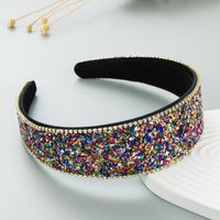 Mode Nouveau Style Coloré Gravier Plein Diamant Bandeau main image 6