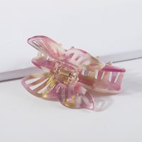 Fashion Colorized Butterfly Hairpin Cellulose Acetate Sheet Cute Girl Shark Clip main image 3